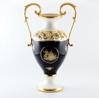 Ваза Bruno Costenaro White gold Limoges 55см купить необычные на заказ