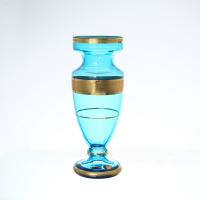 Ваза синяя Bohemia Star Crystal 20 см купить необычные на заказ