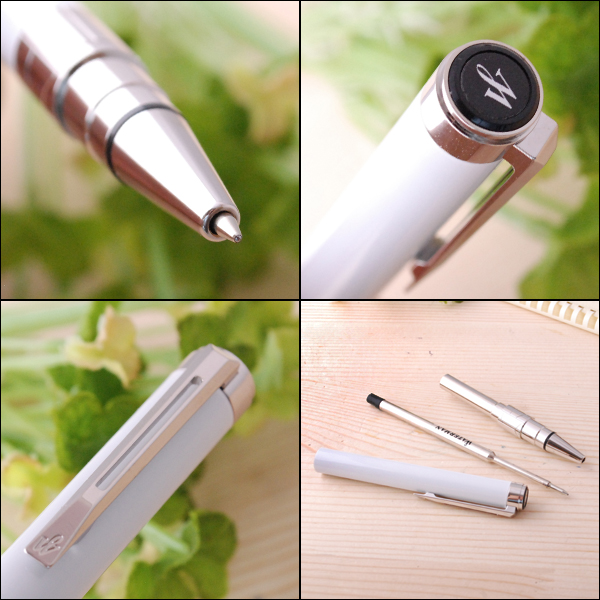 Подарочный набор Шариковая ручка Waterman Perspective, цвет: White CT, стержень: Mblue с органайзером