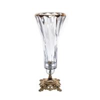 Ваза Bohemia Gold Picadell 35см купить необычные на заказ