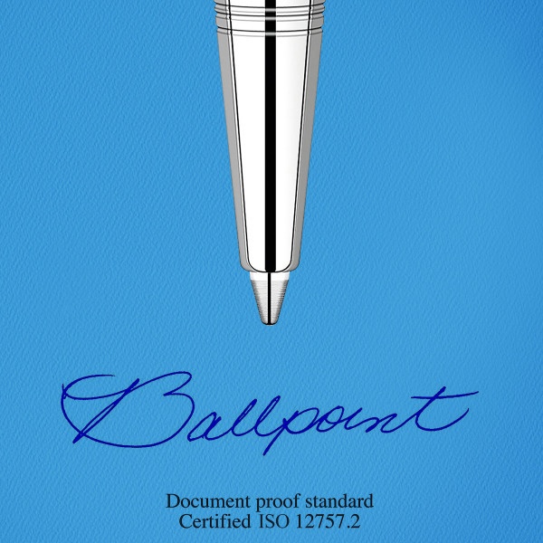 Стержень для шариковой ручки Parker QuinkFlow Basic Z09 размер: M-1мм цвет чернил: Blue