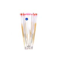 Ваза Bohemia Gold Metropolitan красная 30см купить необычные на заказ