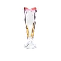 Ваза красная Bohemia Gold Globus 30 см купить необычные на заказ