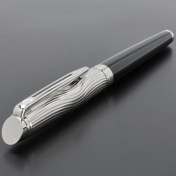 Ручка-роллер Waterman Hemisphere Deluxe, цвет: Black CT, стержень: Fblack