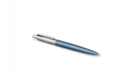 Шариковая ручка Parker Jotter Essential, Waterloo Blue CT, стержень: Mblue