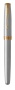 Перьевая ручка Parker Sonnet , Stainless Steel GT, перо: F или М, цвет чернил: black, в подарочной упаковке