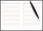 Подарочный набор: Шариковая ручка Parker  Jotter XL SE20 Monochrome в подарочной упаковке, цвет: Black, стержень: Mblue и Ежедневник зеленый недатиров