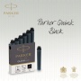Картридж с чернилами для перьевой ручки MINI, упаковка из 6 шт., цвет: Black