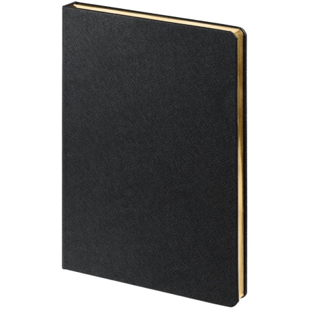 Подарочный набор: Шариковая ручка Parker Jotter Essential, Royal Blue CT, стержень: Mblue и Ежедневник недатированный черный с золотистым срез