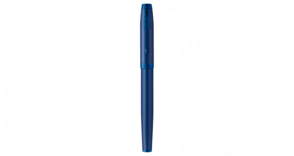 Перьевая ручка Parker IM Monochrome Blue, перо:F, цвет чернил: blue, в подарочной упаковке.