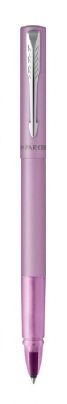 Подарочный набор: Ручка-роллер Parker Vector XL Lilac CT и Ежедневник недатированный, серый
