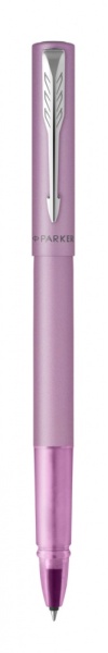 Подарочный набор: Ручка-роллер Parker Vector XL Lilac CT и Ежедневник недатированный, серый