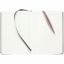 Подарочный набор: Jotter XL SE20 Monochrome в подарочной упаковке, цвет: Pink Gold, стержень Mblue и Ежедневник недатированный черный с золотис