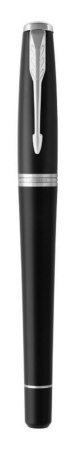 Перьевая ручка Parker Urban Core, (матовый черный лак) Muted Black CT, F309, перо: F, цвет чернил: blue, в подарочной упаковке.
