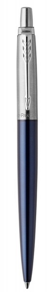 Подарочный набор: Шариковая ручка Parker Jotter Essential, Royal Blue CT, стержень: Mblue и Ежедневник  недатированный синий