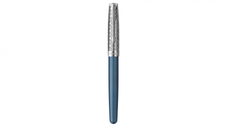 Ручка-роллер Parker Sonnet Premium Refresh BLUE CT, стержень: F, цвет чернил: black, в подарочной упаковке