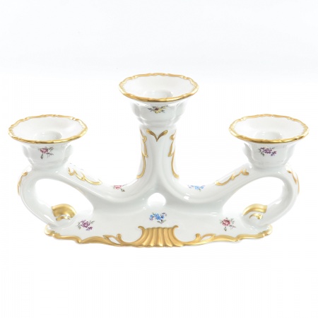 Подсвечник 3 свечи Queen's Crown Мелкие цветы заказать в магазине Москве
