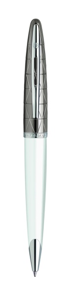 Шариковая ручка Waterman Carene, цвет: Contemporary white ST, стержень: Mblue