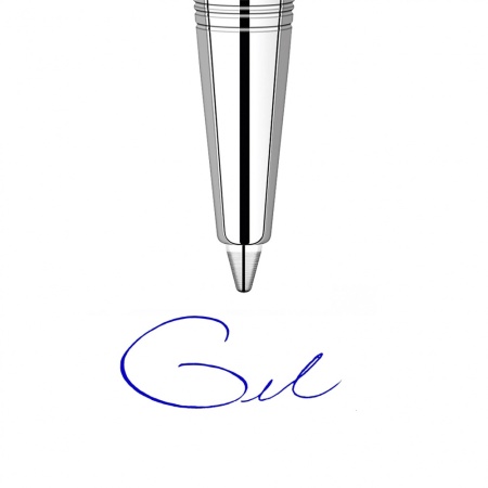 Гелевые стержени Parker "Gel Ball Point", цвет Blue, толщина линии F (0.5), в блистере 2 шт.