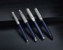 Перьевая ручка Waterman "Exception SE Deluxe Blue CT" синяя, перо:M , в подарочной упаковке.