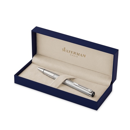Шариковая ручка Waterman Perspective, цвет: Silver CT, стержень Mbue