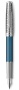 Перьевая ручка Parker Sonnet Premium Refresh BLUE CT, перо 18K, толщина F, цвет чернил black, подарочной упаковке