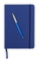 Подарочный набор: Шариковая ручка Parker Jotter ORIGINALS BLUE CT, стержень: Mblue В БЛИСТЕРЕ и блокнот ярко-синего цвета