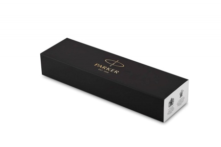 Подарочный набор: Шариковая ручка Parker Jotter Essential Chelsea Orange CT и Ежедневник недатированный, черный.