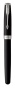 Ручка роллер Parker Sonnet  Lacquer Deep Black CT, стержень: F, цвет чернил: black, в подарочной упаковке