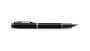 Перьевая ручка Parker IM Vibrant Rings Flame Amethyst Purple, перо:F/M, цвет чернил: blue, в подарочной упаковке.