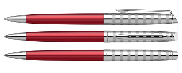 Шариковая ручка Waterman Hemisphere French riviera Deluxe RED CLUB в подарочной коробке