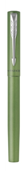 Перьевая ручка Parker Vector XL Green CT, цвет чернил blue, перо: F, в подарочной упаковке.