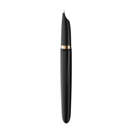 Перьевая ручка Parker 51 DELUXE BLACK GT, перо: F, цвет чернил: black, в подарочной упаковке.