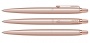 Подарочный набор: Шариковая ручка Jotter XL SE20 Monochrome в подарочной упаковке Pink Gold и Ежедневник недатированный  светло-розовый