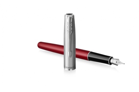 Перьевая ручка Parker Sonnet Entry Point Red Steel CT, перо: F, цвет чернил: black, в подарочной упаковке