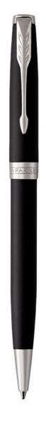 Шариковая ручка Parker Sonnet , Matte Black CT, стержень: M, цвет чернил: black , в подарочной упаковке