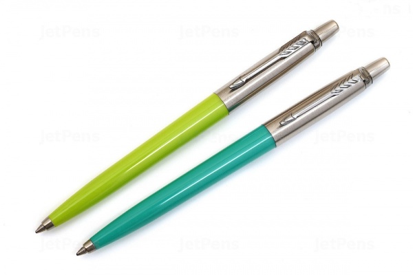 Набор ручек Parker Jotter Originals 80s Retrowave, Caribbean Blue/Apple Green M, в блистере