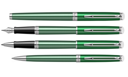 Перьевая ручка Waterman Hemisphere French riviera CHATEAU VERT в подарочной коробке