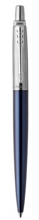 Шариковая ручка Parker Jotter Essential, Royal Blue CT, стержень: M, цвет чернил : blue или black