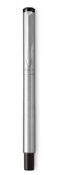 Перьевая ручка Parker Vector F03, цвет: Steel, перо: F, цвет чернил: blue, в подарочной упаковке