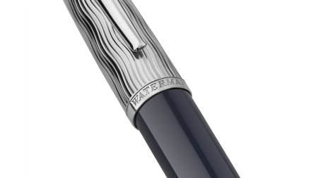 Перьевая ручка Waterman Carene L'Essence, цвет: du Bleu CT, перо: F