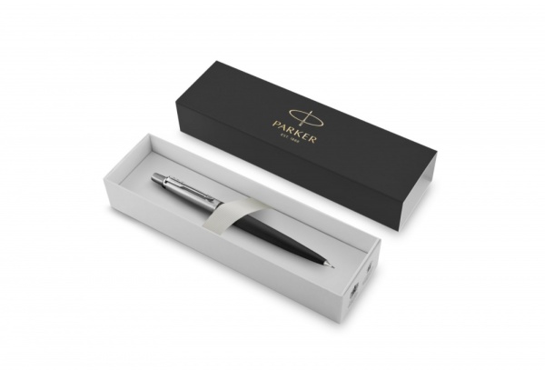 Карандаш механический Parker Jotter Bond Street Black Chrome, в подарочной упаковке