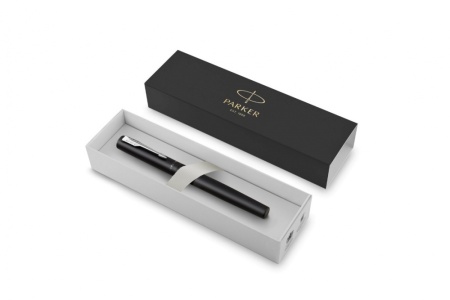 Перьевая ручка Parker Vector XL Black CT цвет чернил blue, перо: F/M, в подарочной упаковке.