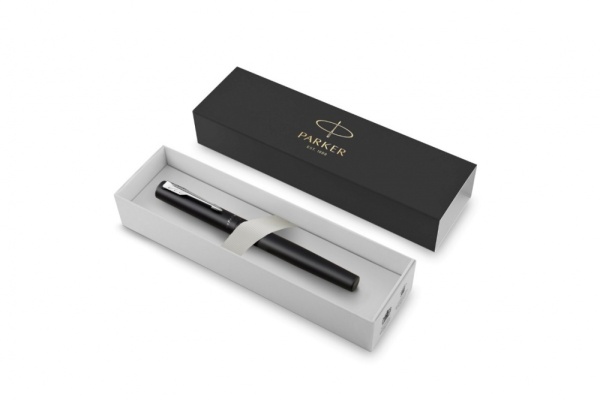 Перьевая ручка Parker Vector XL Black CT цвет чернил blue, перо: F/M, в подарочной упаковке.