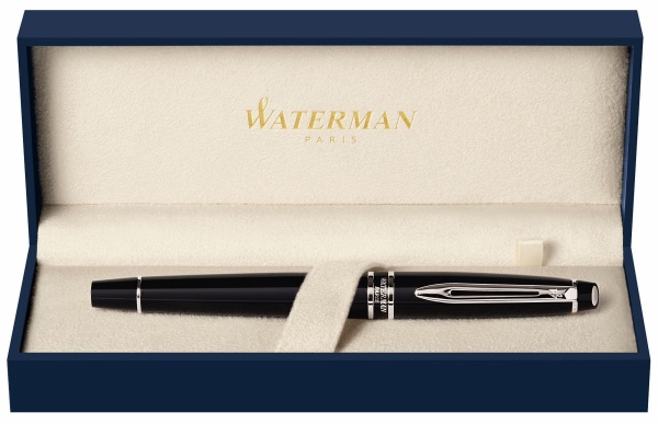 Перьевая ручка Waterman Expert 3, цвет: Black CT, перо: F