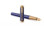 Ручка перьевая Parker "Ingenuity Blue GT" перо: F, цвет чернил: blue/black, в подарочной упаковке.