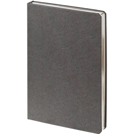 Подарочный набор: Шариковая ручка Parker Jotter Russia Steel GT и Ежедневник недатированный серый