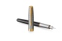 Перьевая ручка Parker Sonnet Premium Refresh BLACK GT, перо 18K, перо: F, цвет чернил black, в подарочной упаковке