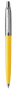 Шариковая ручка Parker Jotter Originals Yellow Chrome CT, стержень: Mblue в подарочной упаковке
