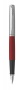 Перьевая ручка Parker Jotter Red CT , перо: F, цвет чернил: black, в подарочной упаковке